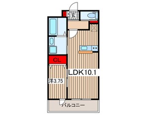 リーブルファイン指扇の物件間取画像